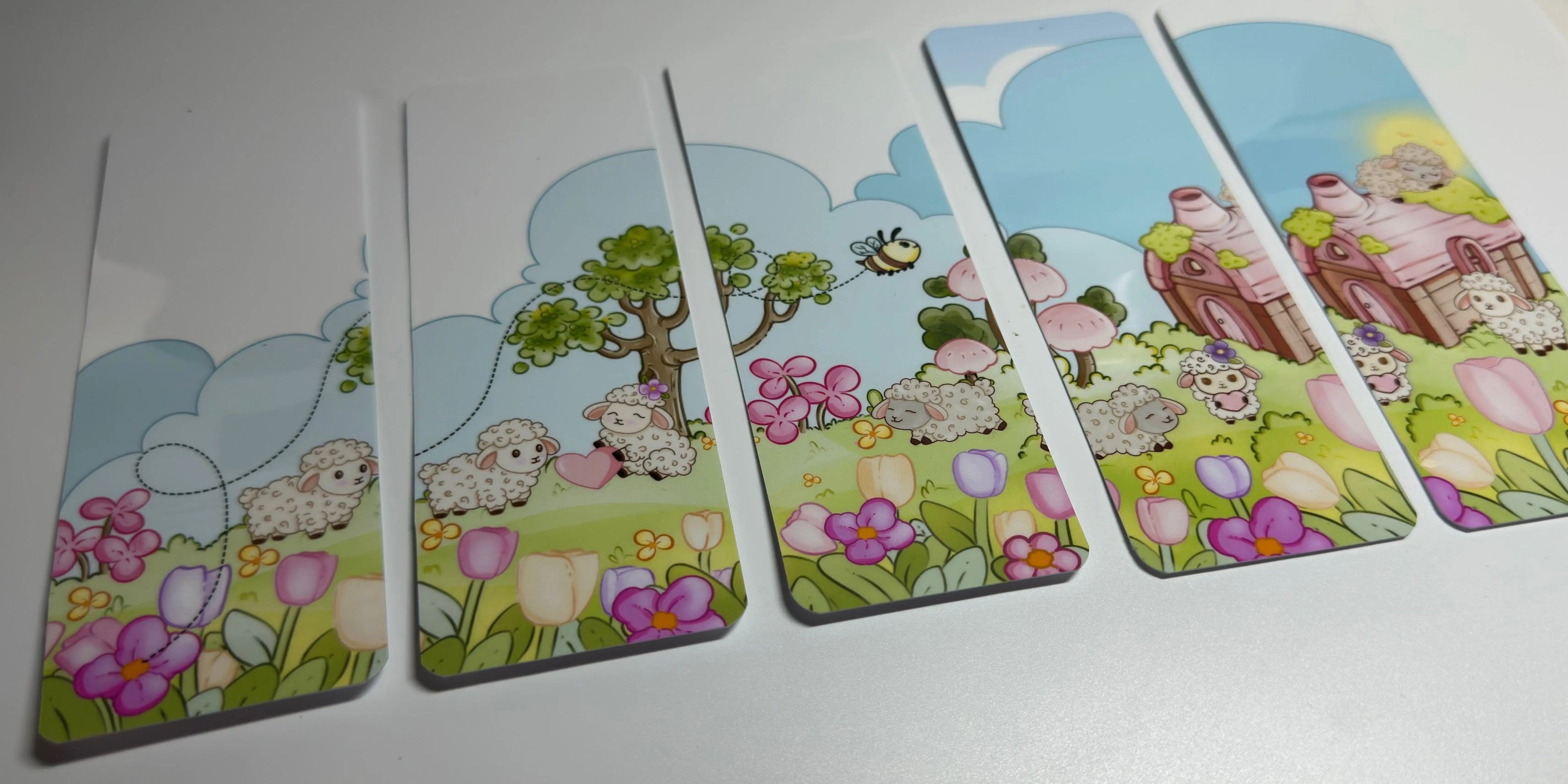 lisa lamb traditional bookmark set side view