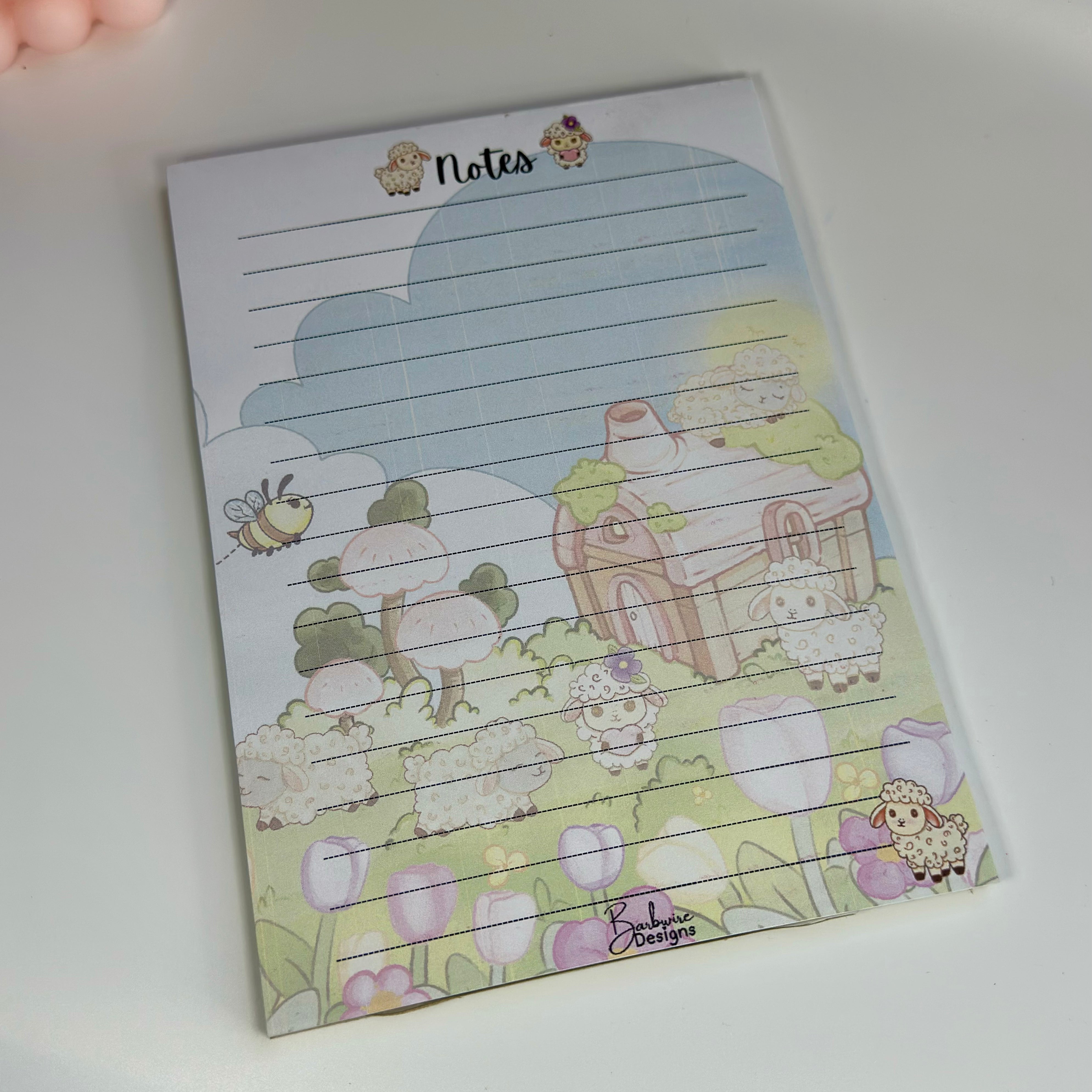 A5 Notebook Lisa Lamb scene