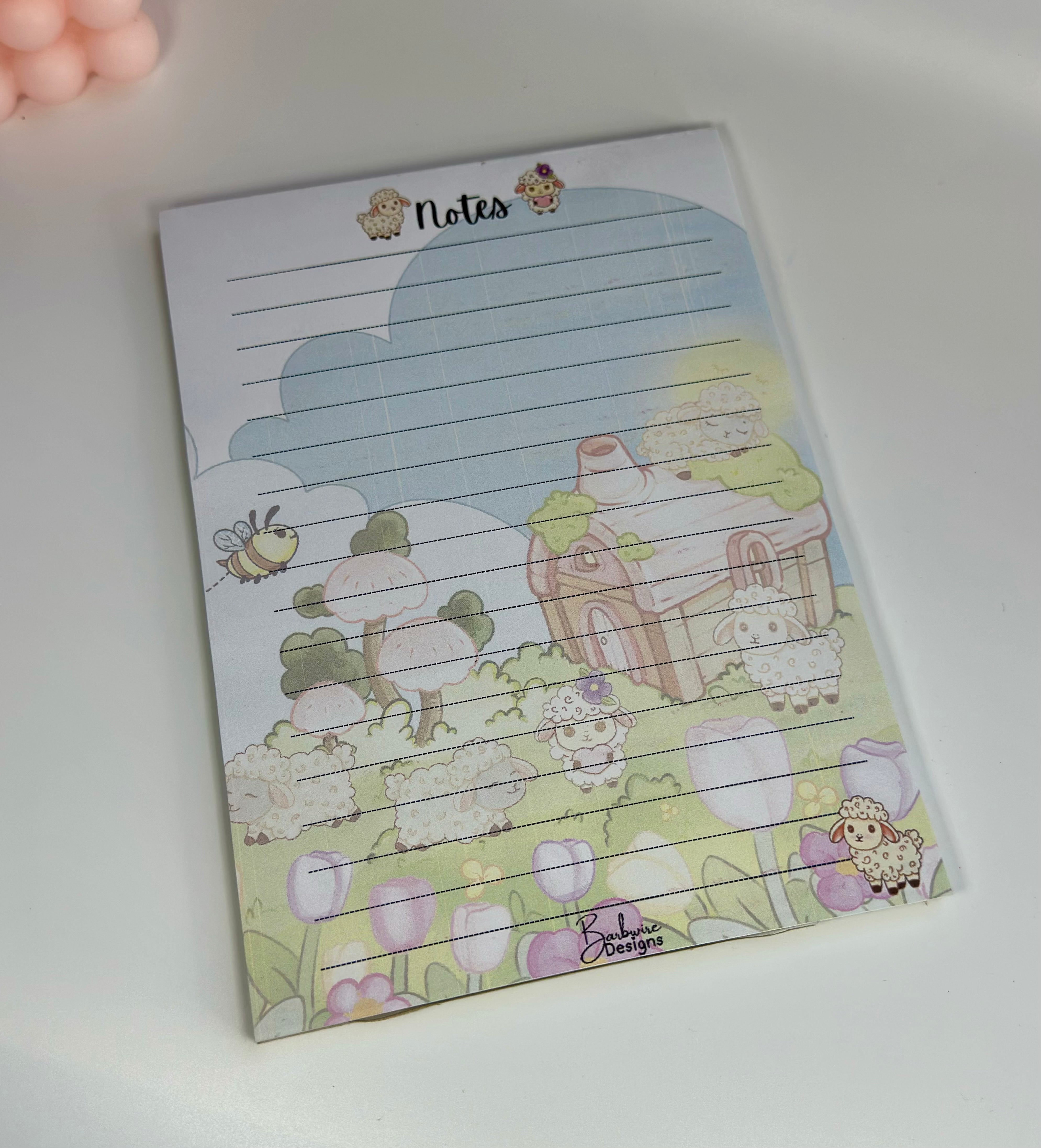 A5 Notebook Lisa Lamb scene