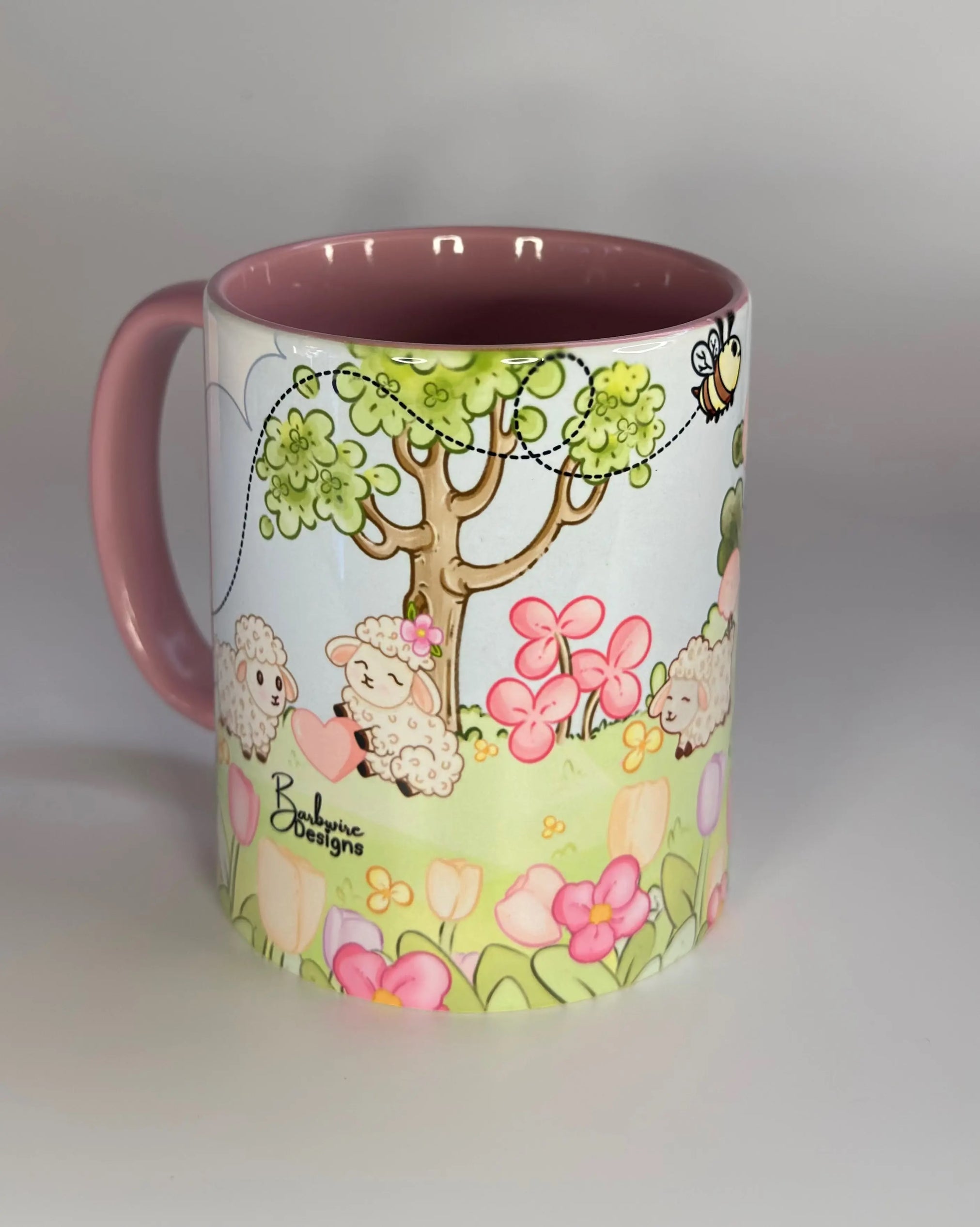 Lisa Lamb Mug front side view