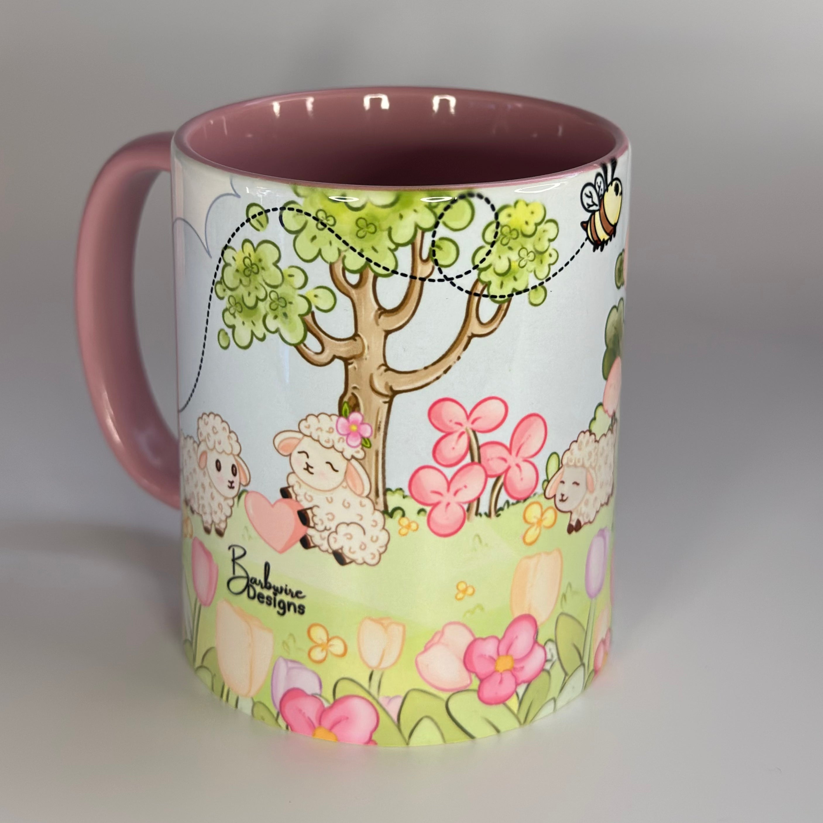Lisa Lamb Mug front side view