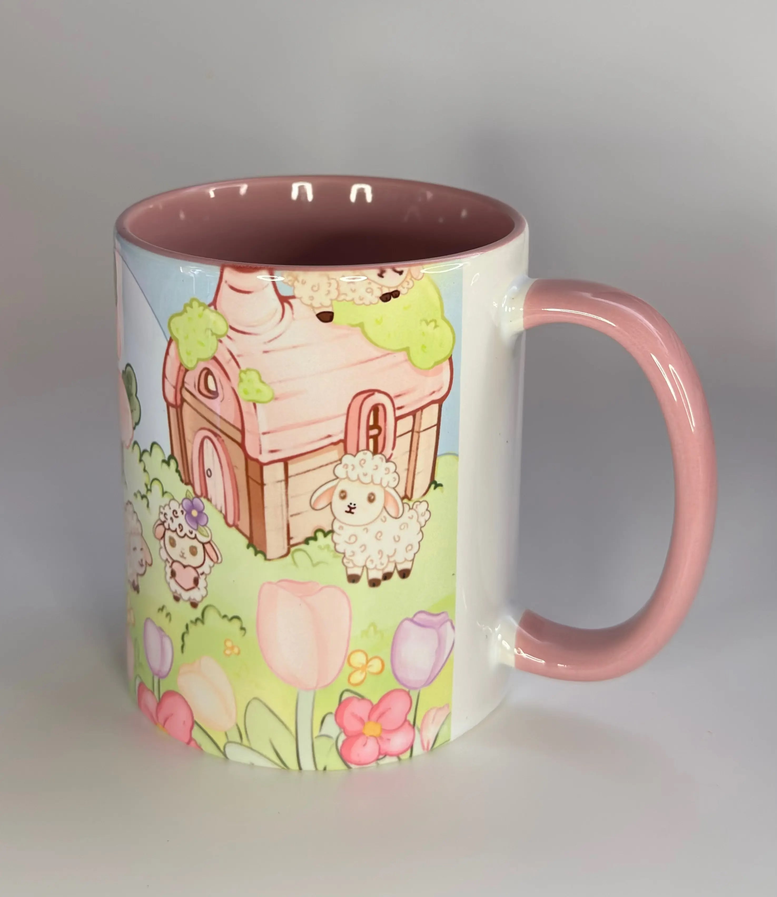 lisa lamb front right view of mug