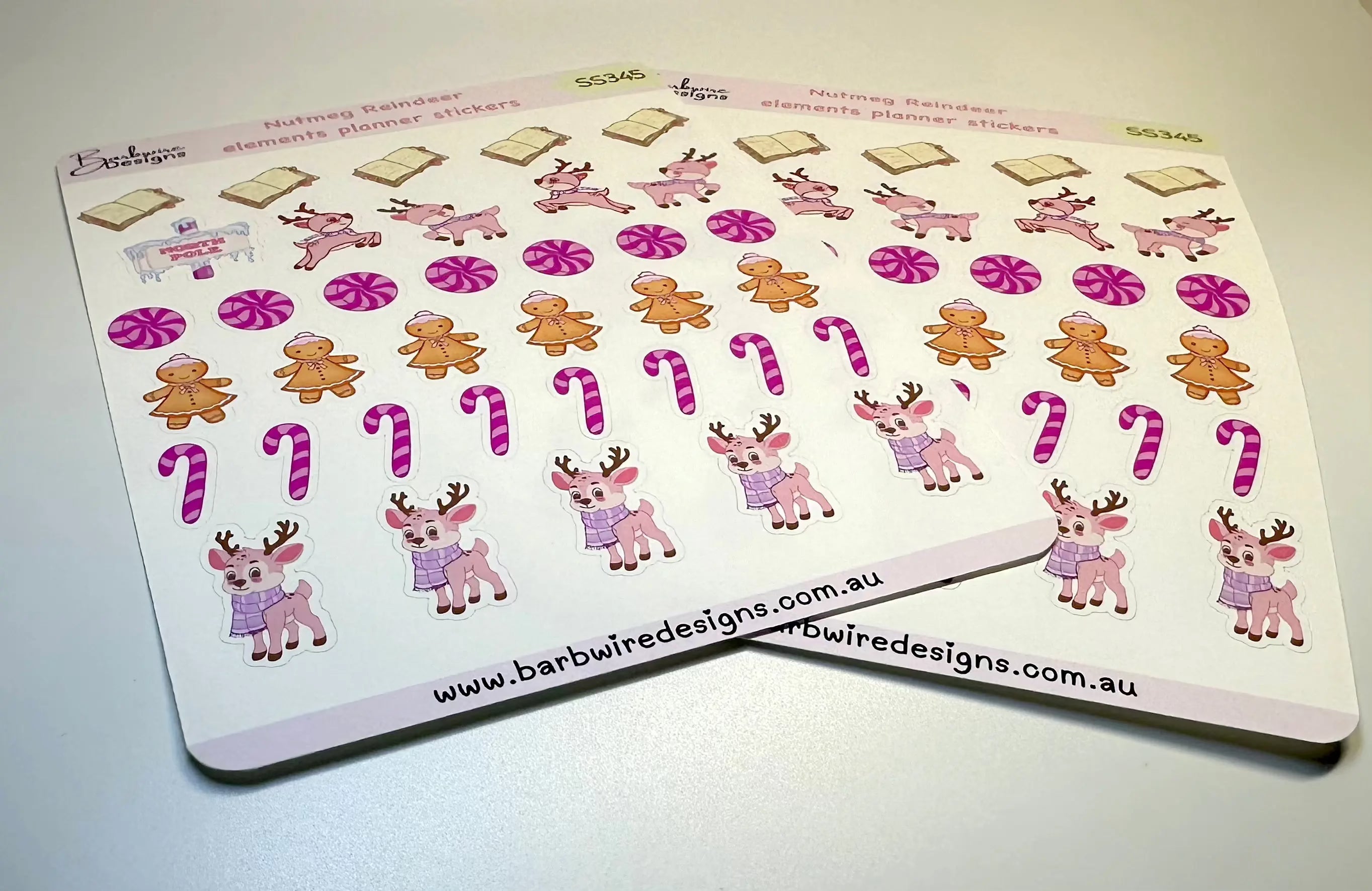 sheet of planner shickers for your journalling