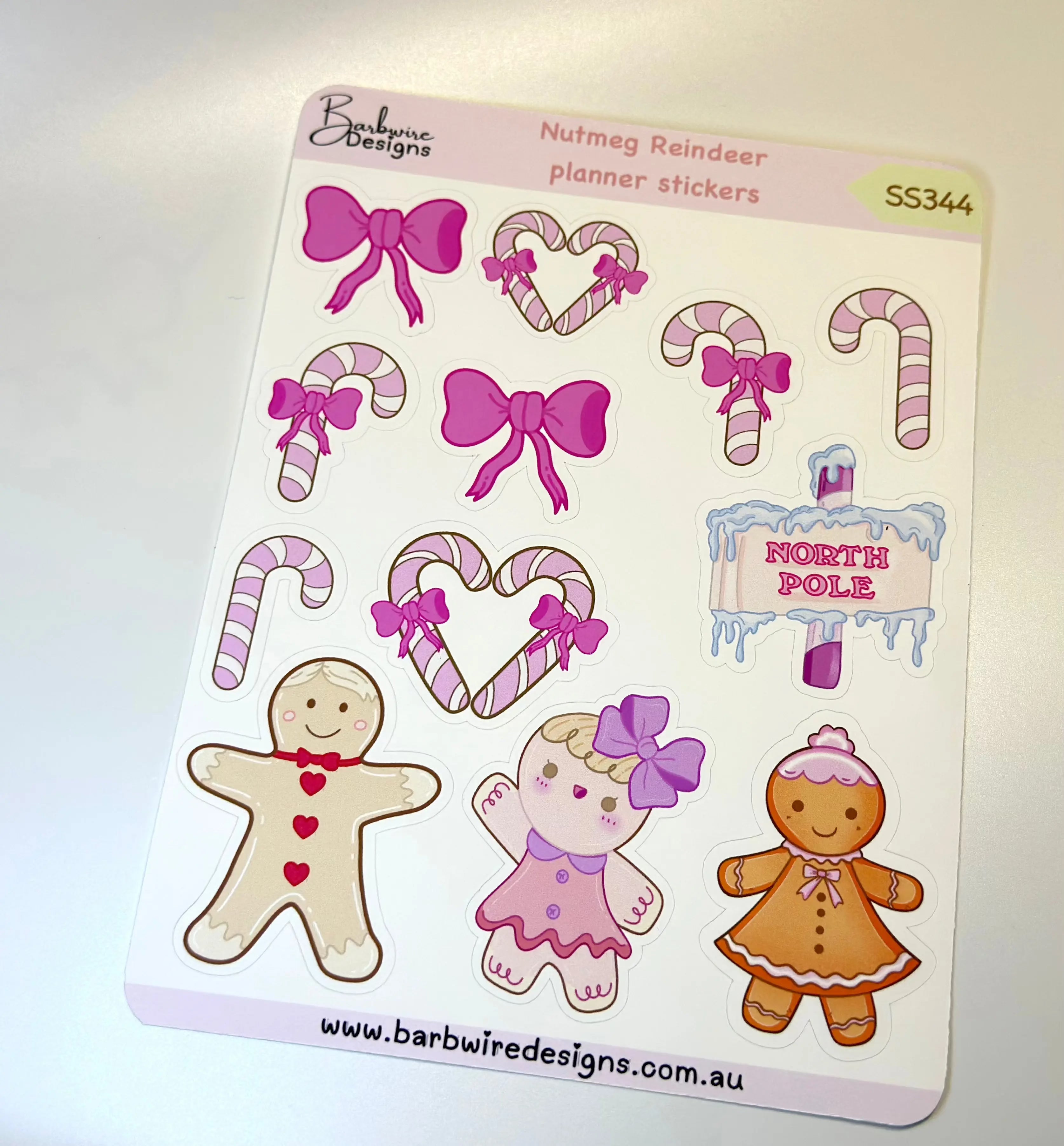 nutmeg reindeer front bottom view