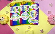 Aussie, oi, oi Sticker Sheet