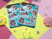 Western Set Sticker Sheet