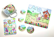 Adventure Bear Car Coaster Set