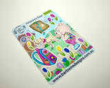 Adventure Bear Planner Sticker Sheet