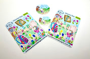 Adventure Bear Planner Sticker Sheet