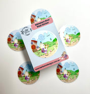 Adventure Bear Vinyl Sticker
