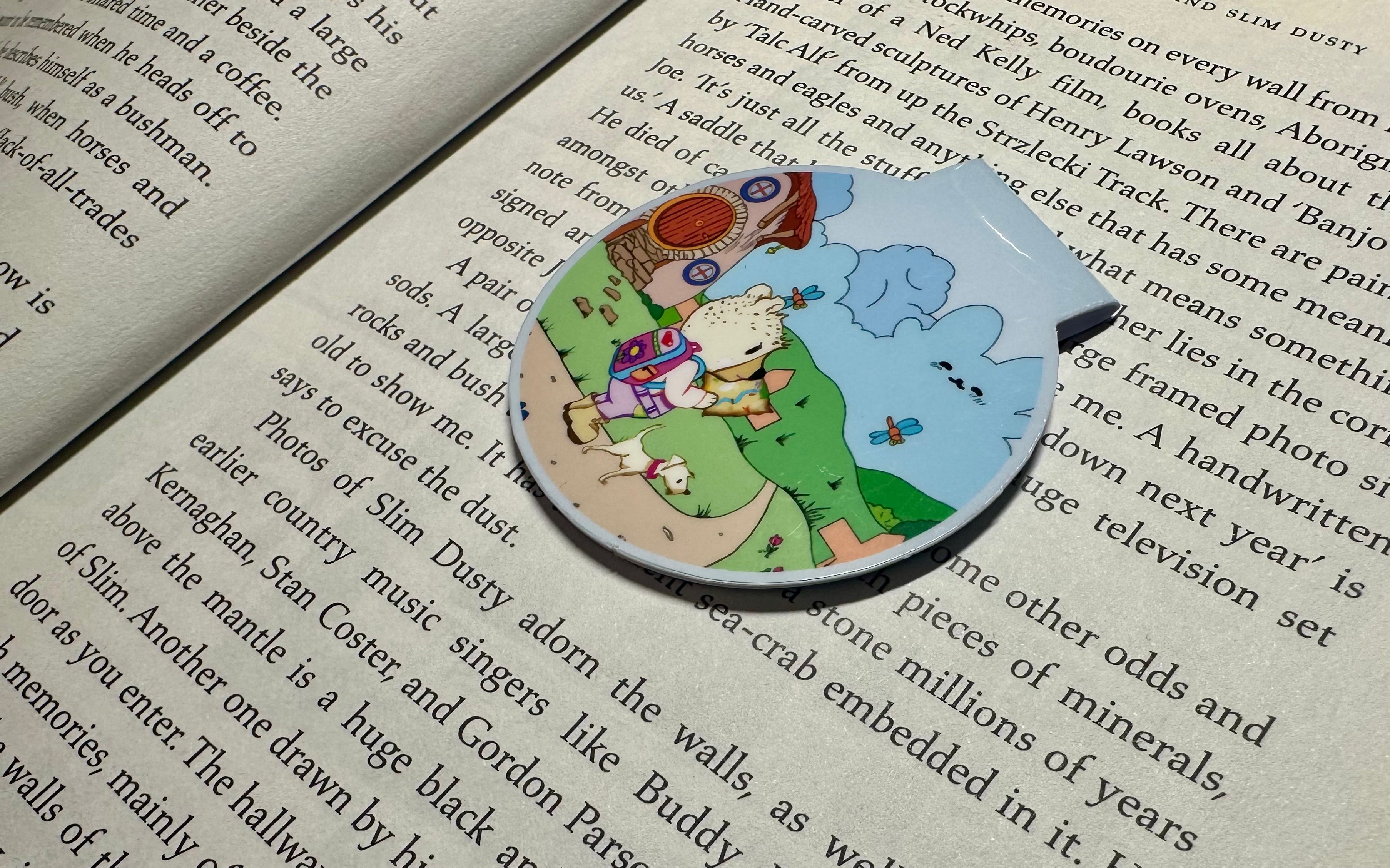 Adventure Bear Magnetic Bookmark