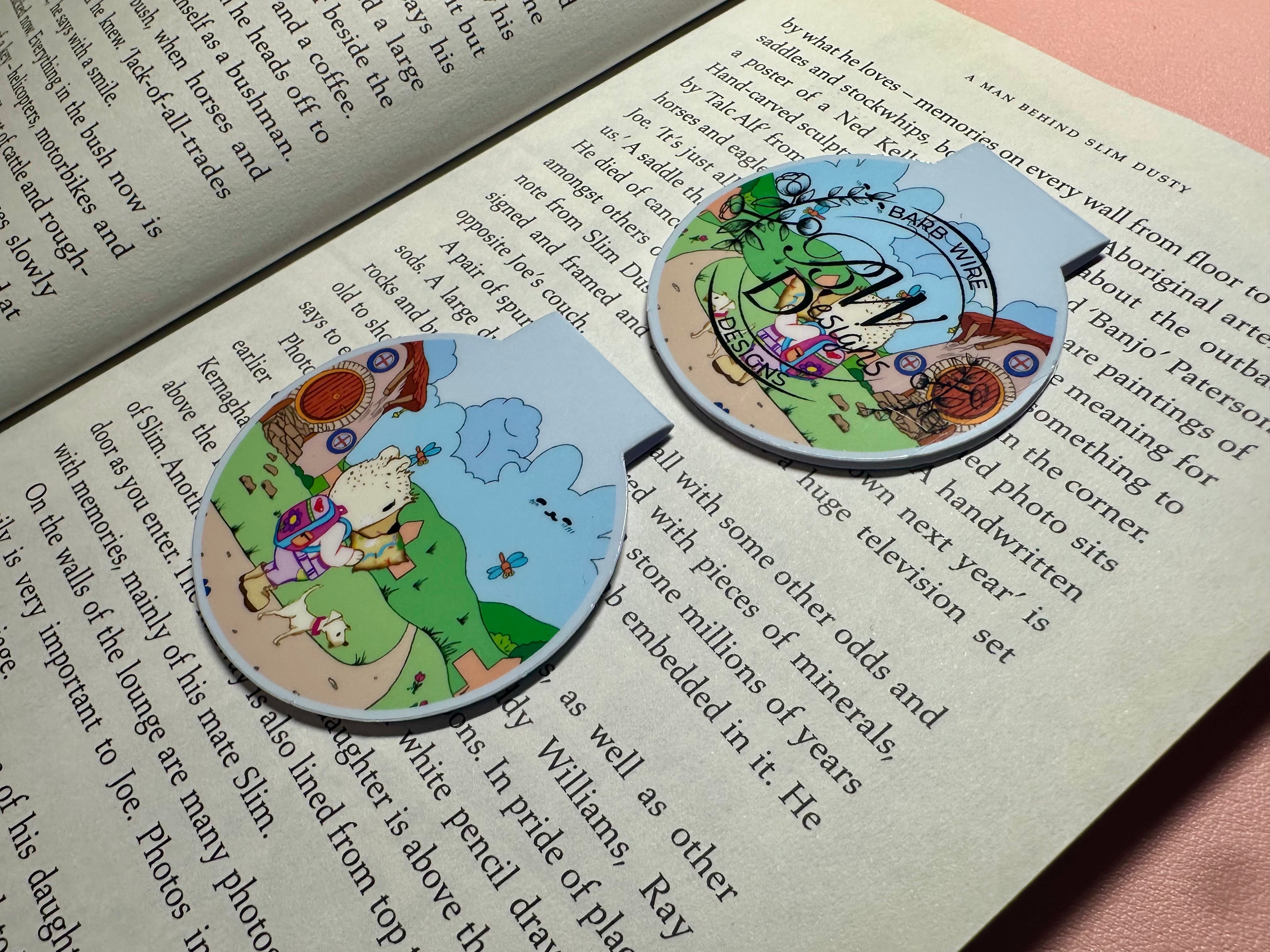 Adventure Bear Magnetic Bookmark