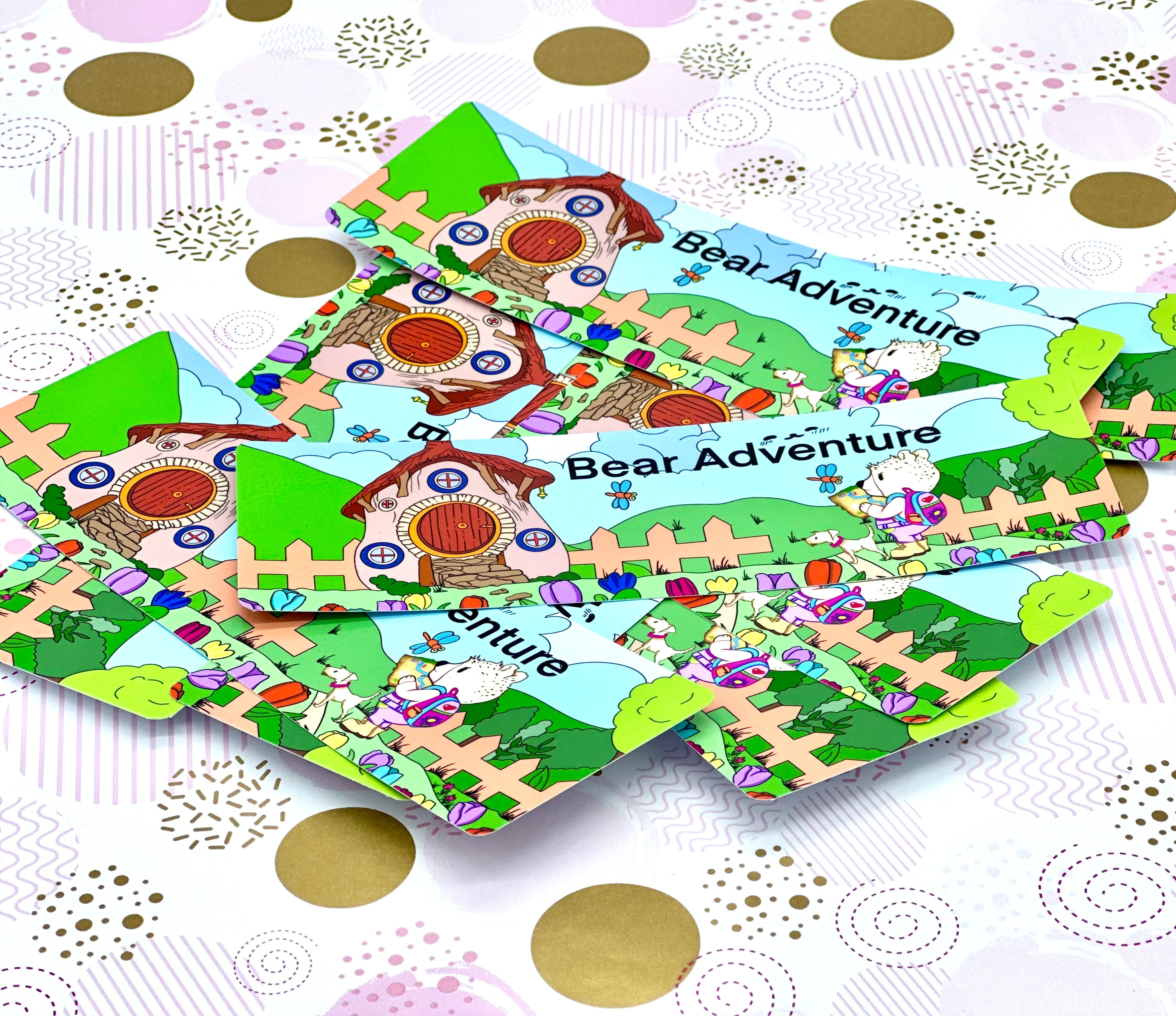 Adventure Bear Bookmark