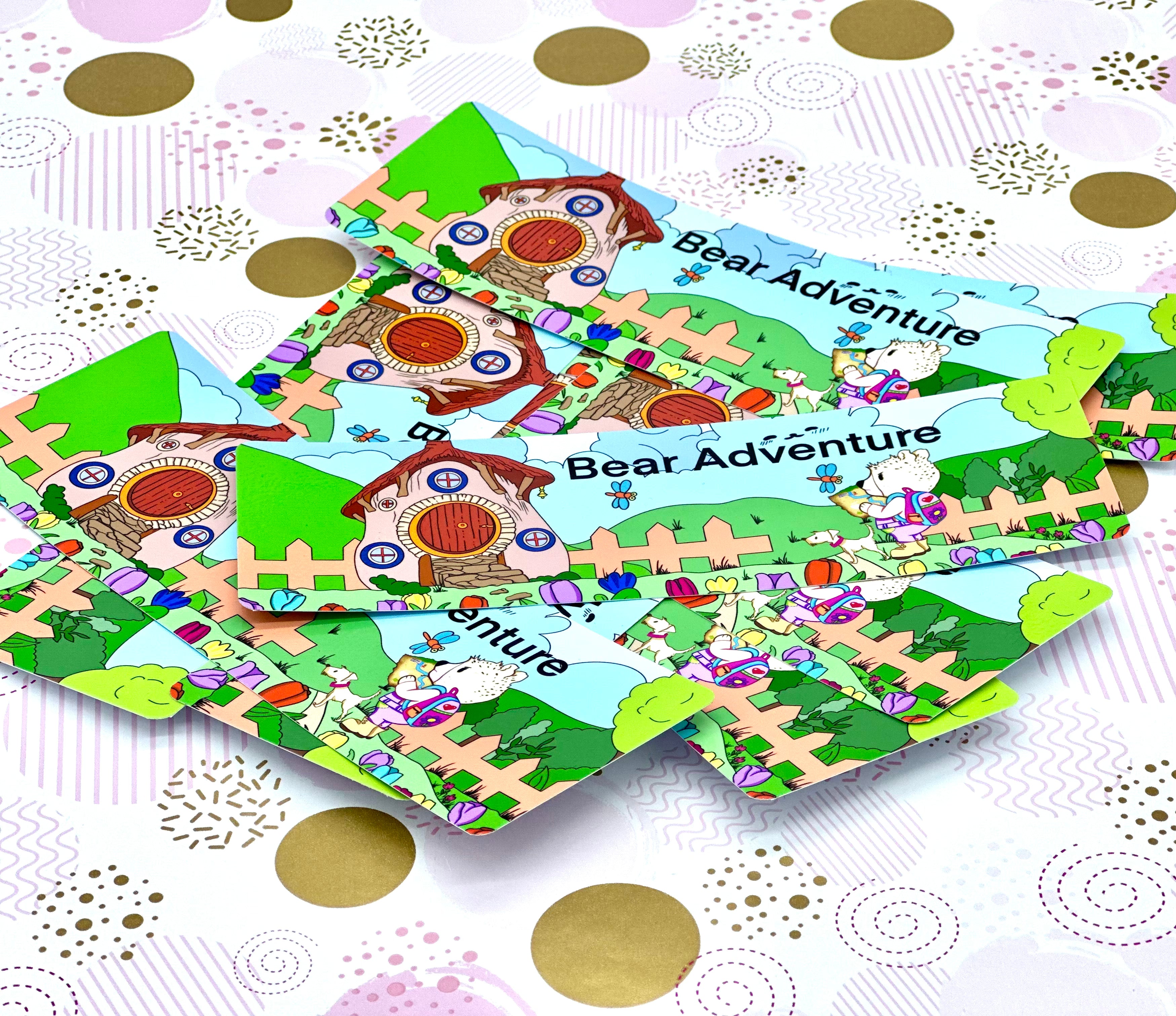 Adventure Bear Bookmark