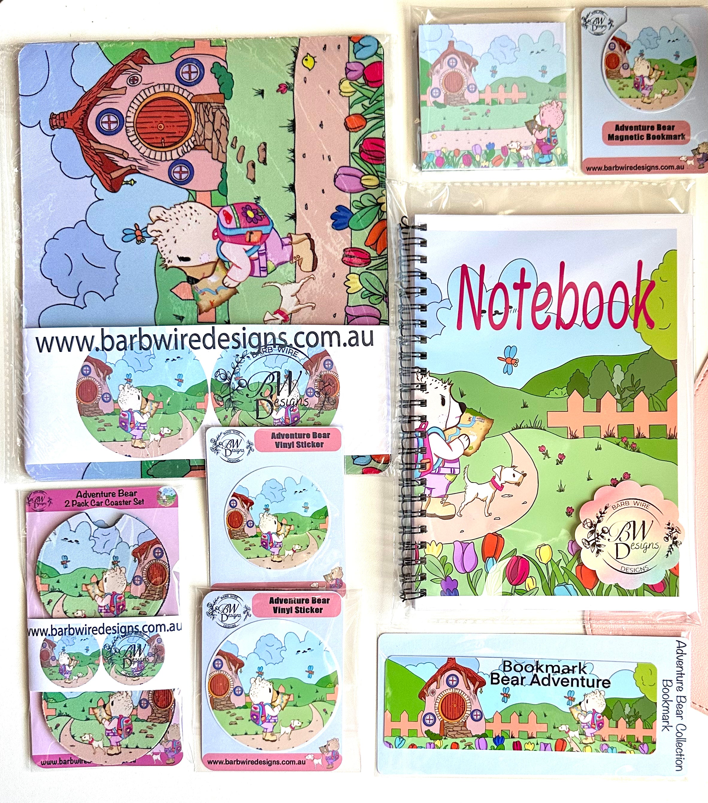 Adventure Bear Stationery Bundle