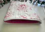 Annabelle Zippered ipad Quilted sleeve Barb Wire Designs