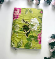 Wendy Zippered Quilted ipad sleeve Barb Wire Designs