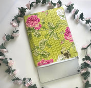 Wendy Zippered Quilted ipad sleeve Barb Wire Designs