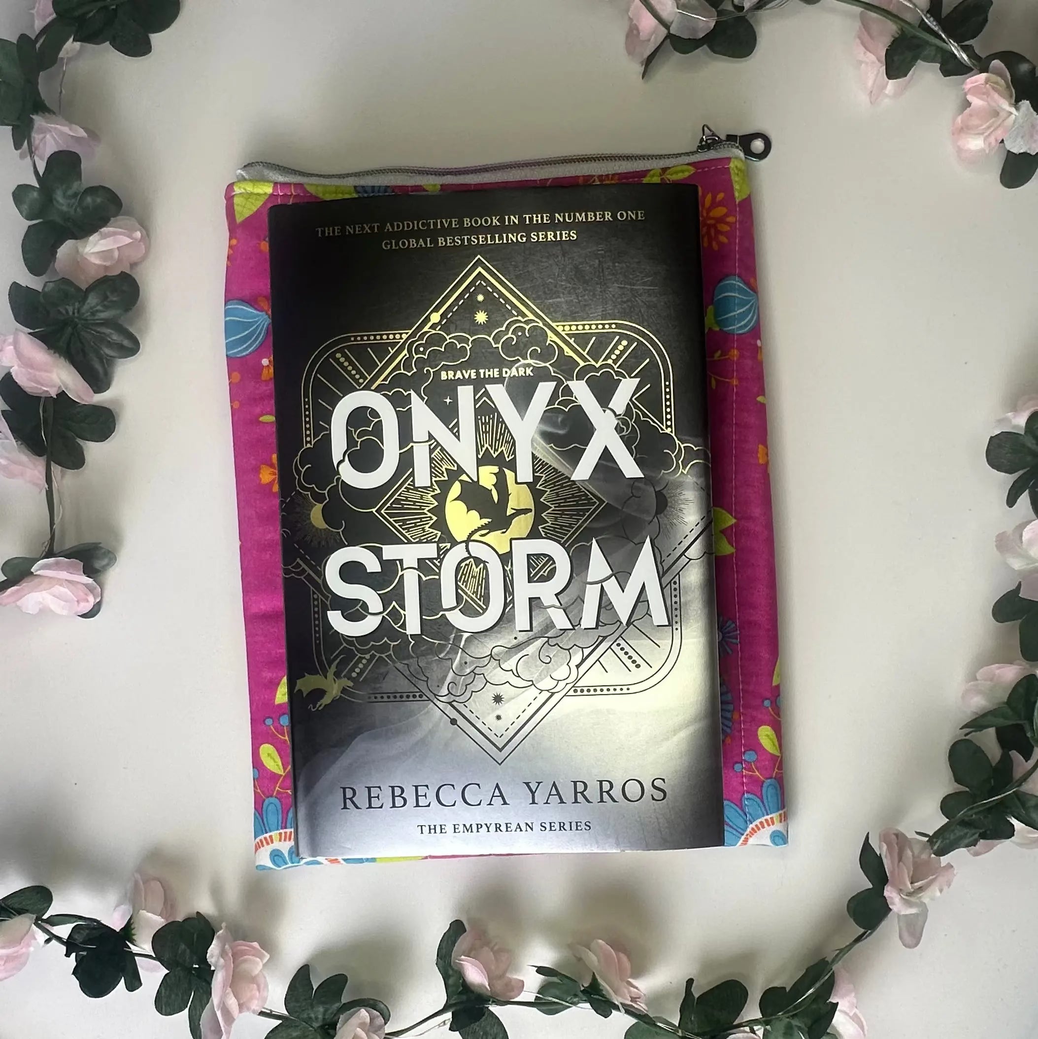 Mary Zippered Quilted ipad sleeve Barb Wire Designs