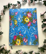 Kylie Zippered Quilted ipad sleeve Barb Wire Designs