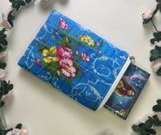 Kylie Zippered Quilted ipad sleeve Barb Wire Designs