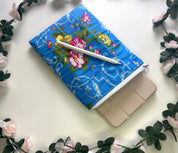 Kylie Zippered Quilted ipad sleeve Barb Wire Designs