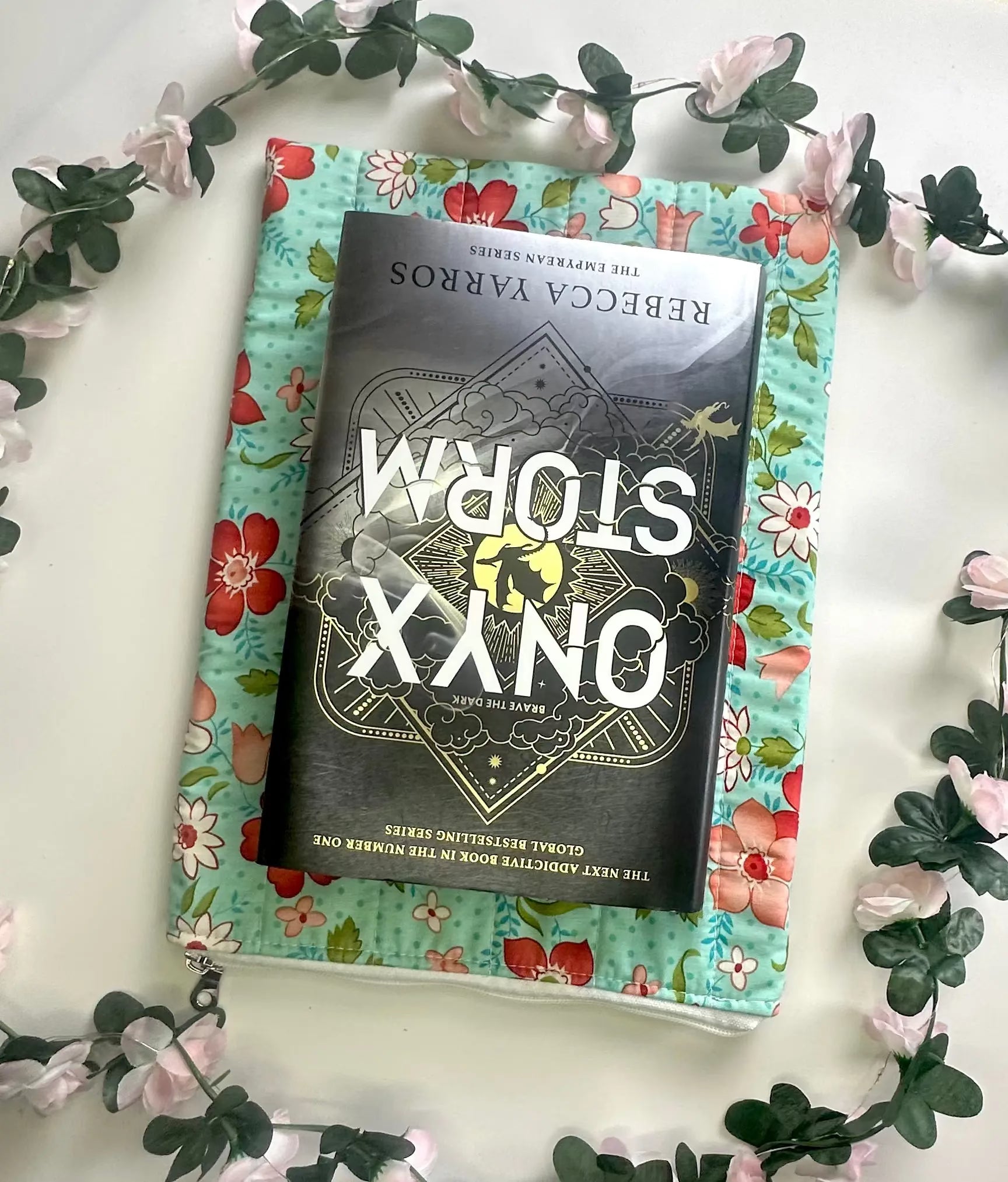 Rebecca Zippered ipad Quilted sleeve Barb Wire Designs