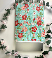 Rebecca Zippered ipad Quilted sleeve Barb Wire Designs