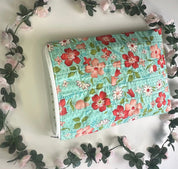 Rebecca Zippered ipad Quilted sleeve Barb Wire Designs