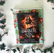 Rebecca Zippered ipad Quilted sleeve Barb Wire Designs