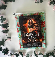 Rebecca Zippered ipad Quilted sleeve Barb Wire Designs