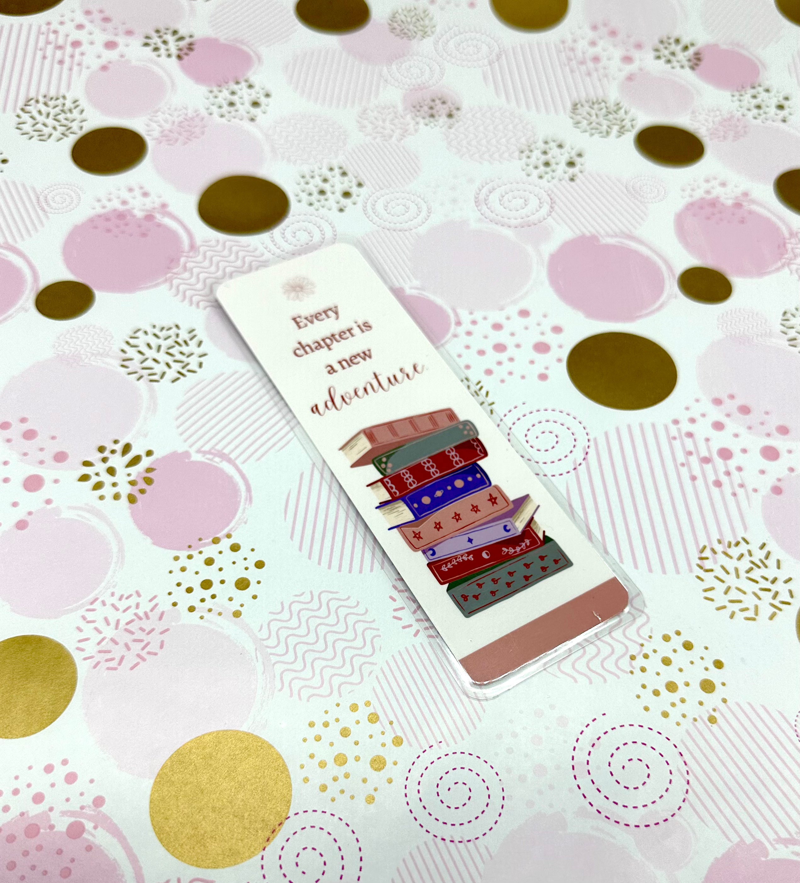 New Adventure Books Traditional Bookmark