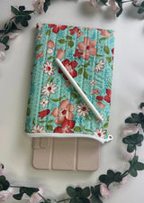 Rebecca mini ipad sleeve Zippered ipad Quilted sleeve