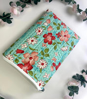 Rebecca Zippered ipad Quilted sleeve Barb Wire Designs