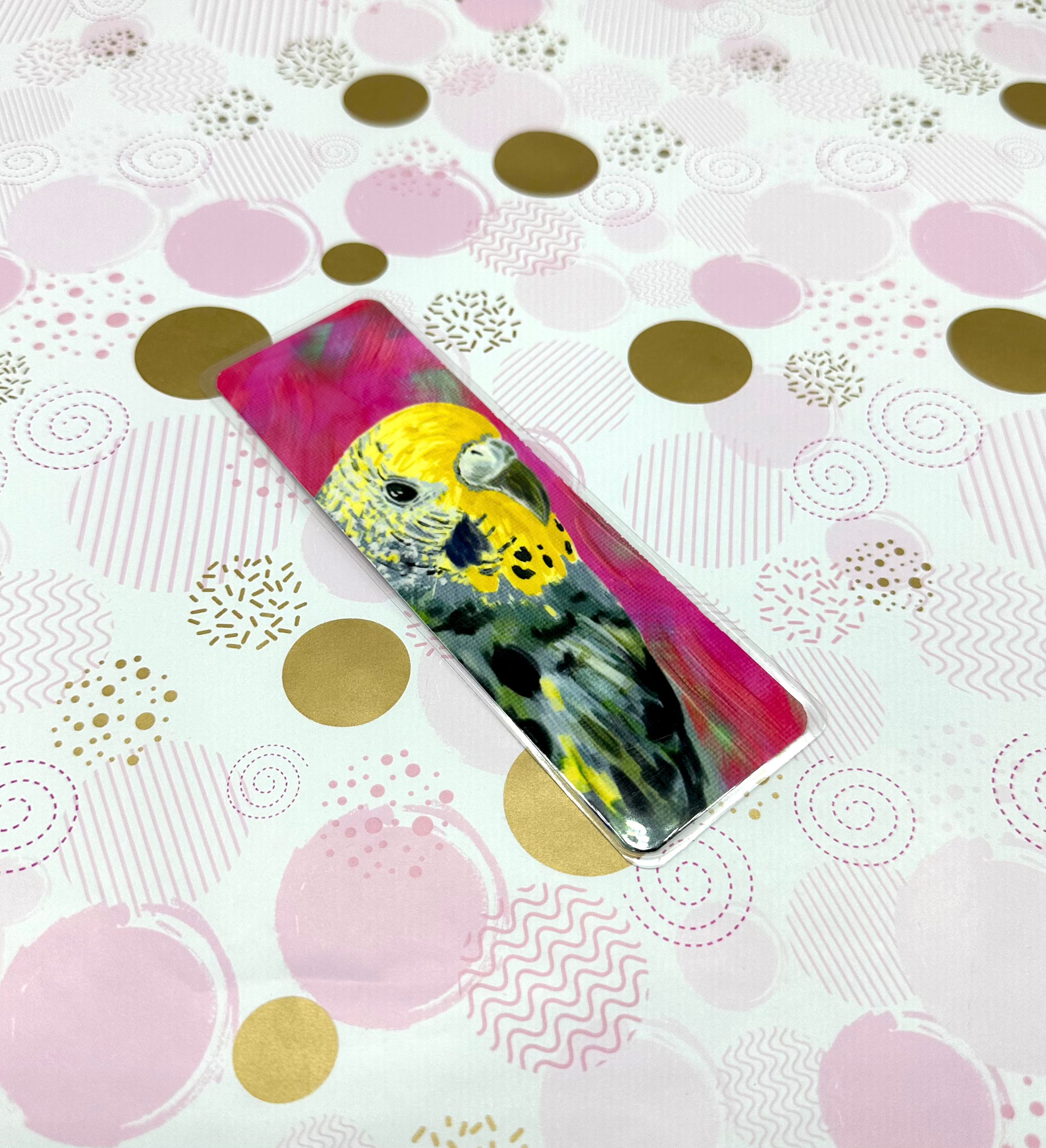 Budgie Traditional Bookmark