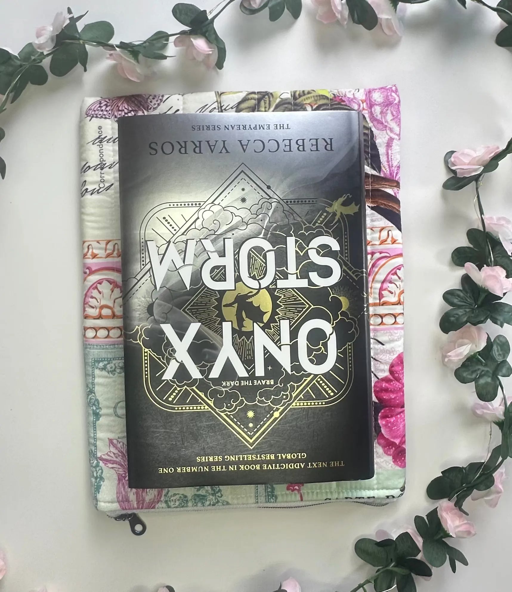 Aliza Zippered Quilted sleeve Barb Wire Designs