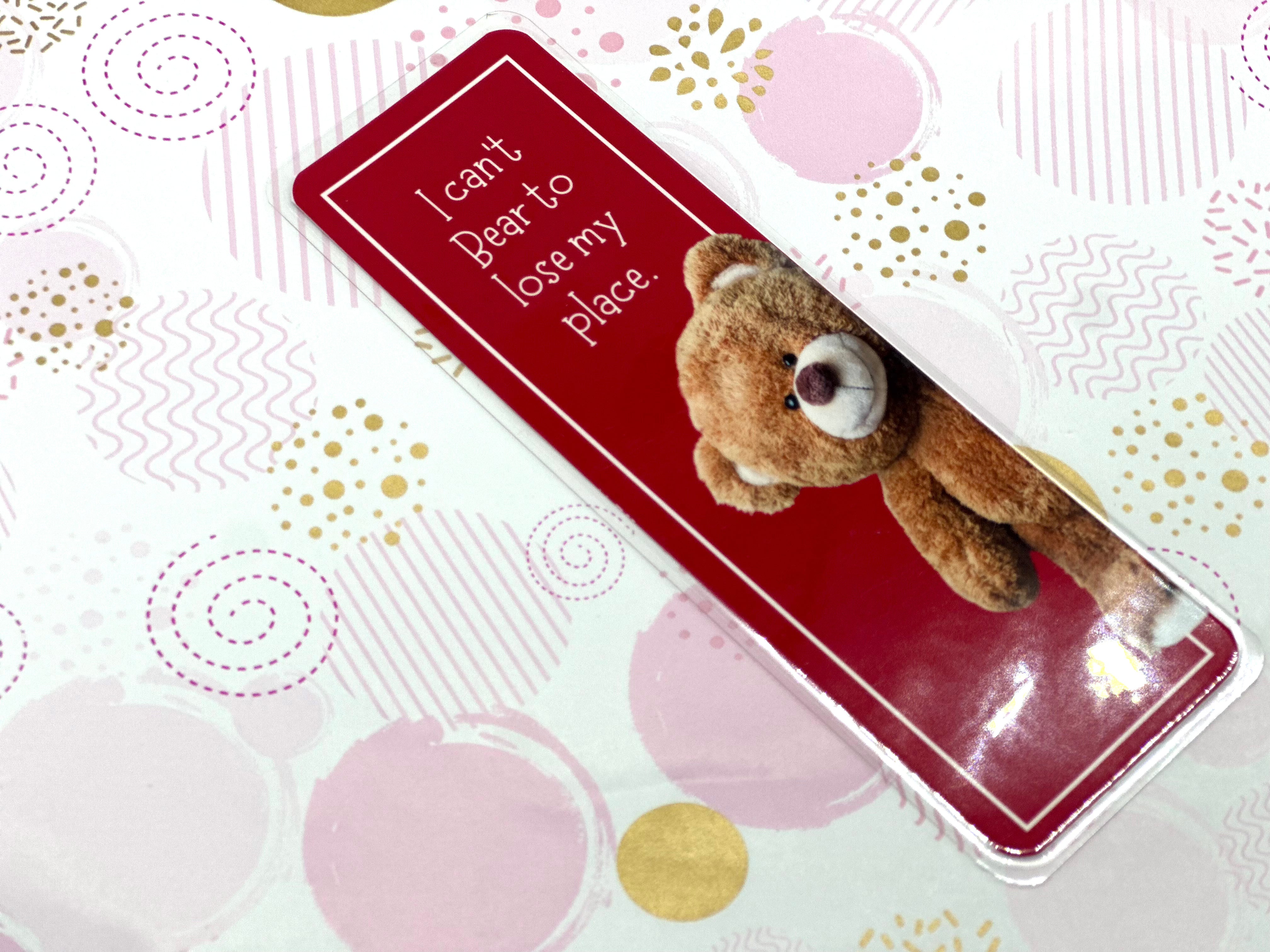 Teddy Bear Traditional Bookmark