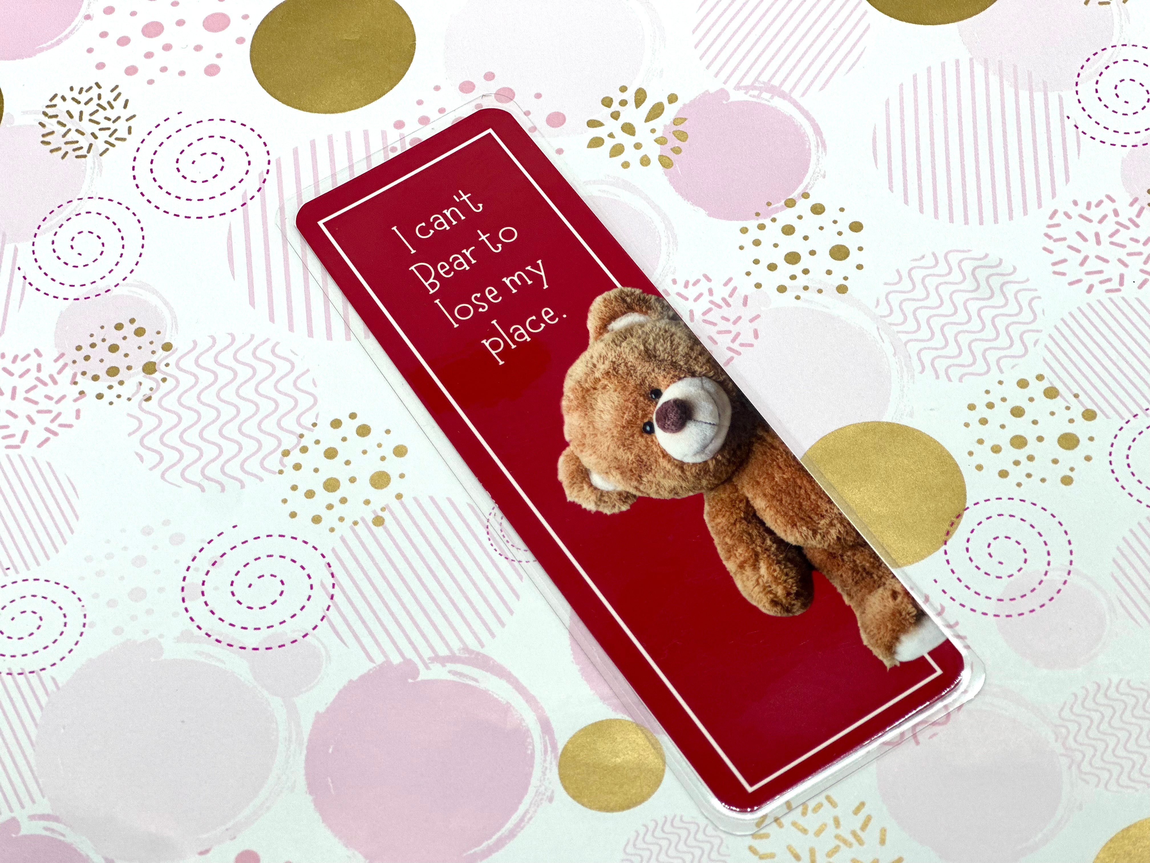 Teddy Bear Traditional Bookmark
