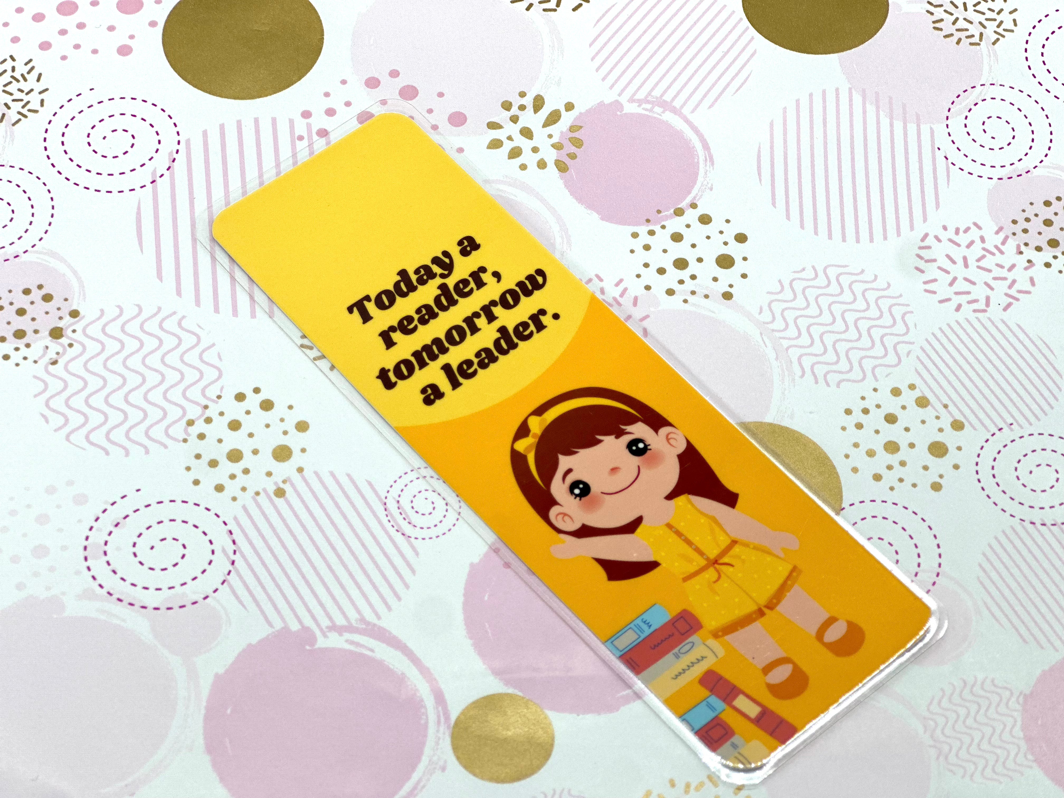Today a reader tomorrow a leader Traditional Bookmark