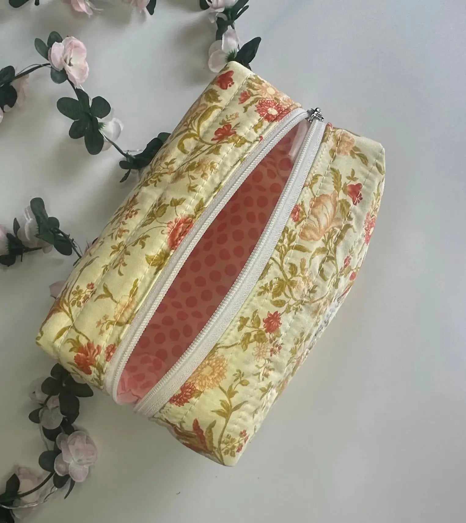 Gypsy Quilted Makeup Pouch/carry all Barb Wire Designs