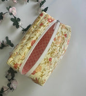 Gypsy Quilted Makeup Pouch/carry all Barb Wire Designs