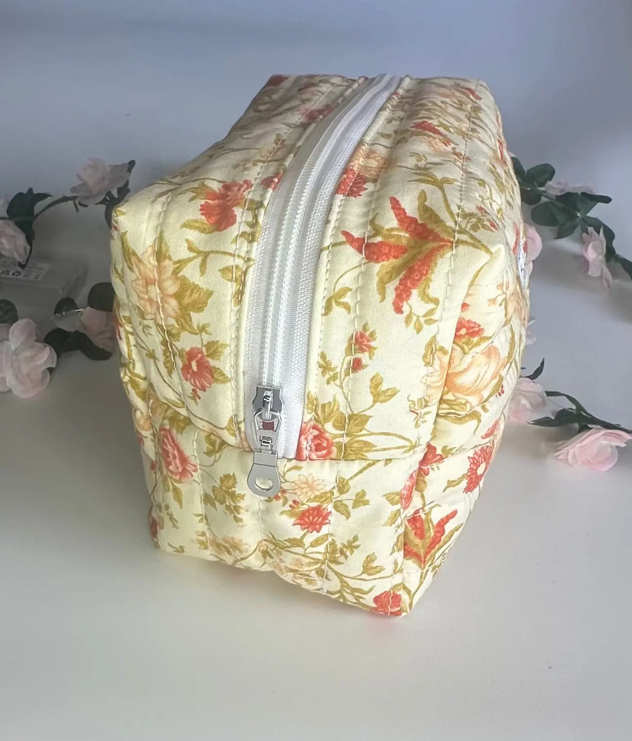 Gypsy Quilted Makeup Pouch/carry all Barb Wire Designs