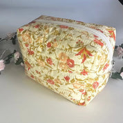 Gypsy Quilted Makeup Pouch/carry all Barb Wire Designs