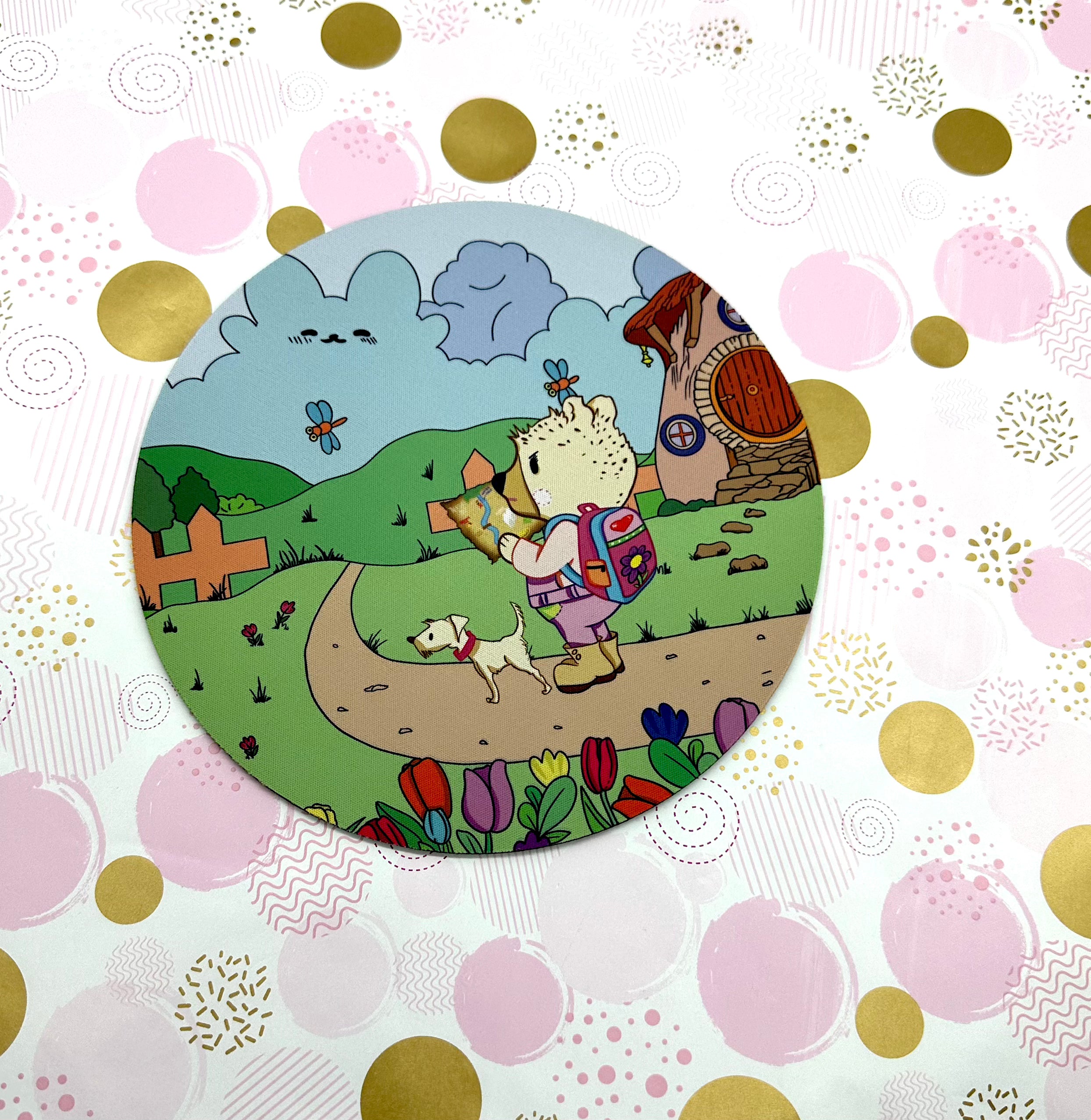 Circle mousemat