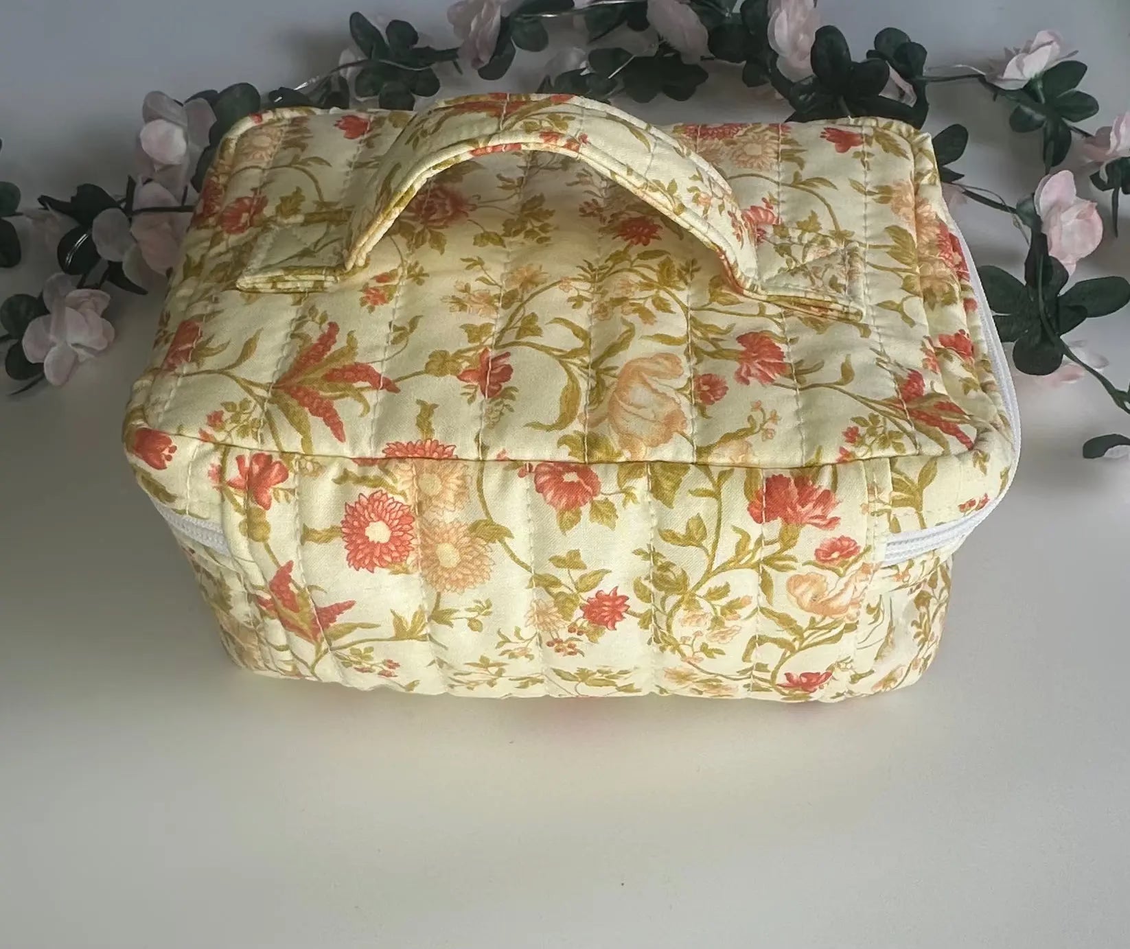 Gypsy Quilted Train Case Barb Wire Designs