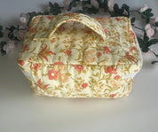 Gypsy Quilted Train Case Barb Wire Designs