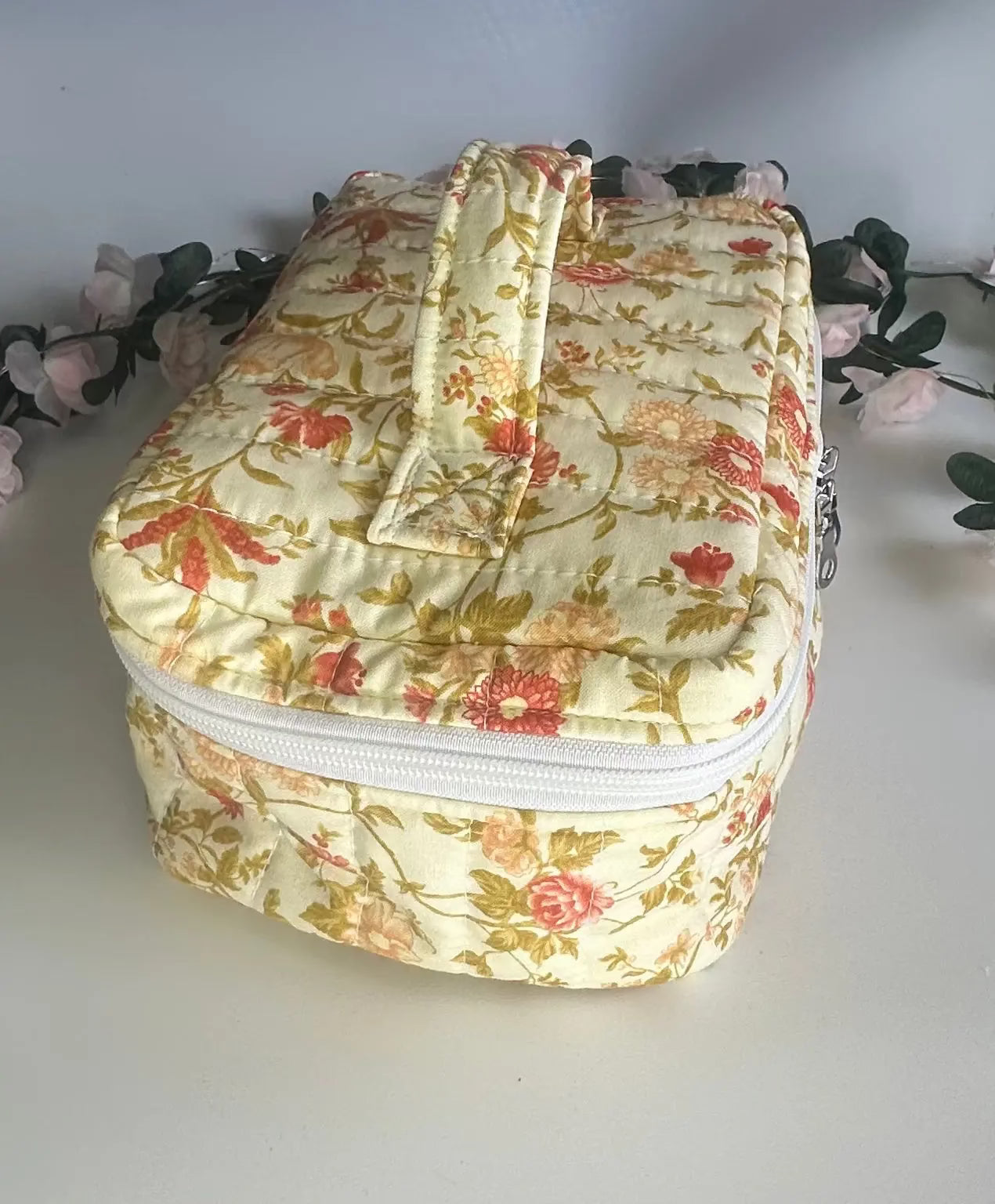 Gypsy Quilted Train Case Barb Wire Designs