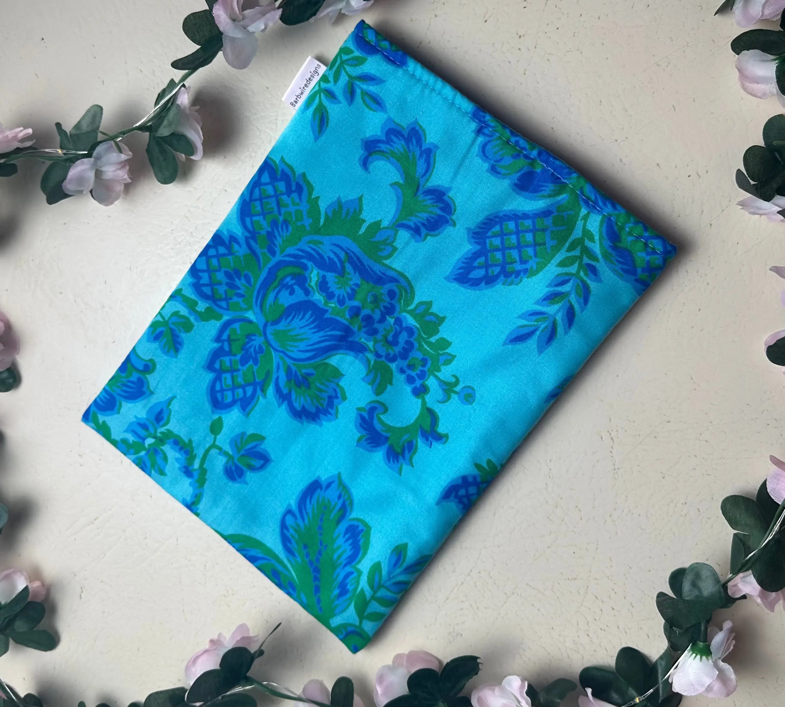 Sarah Handmade Colourful Book Sleeve Slip Cover Barb Wire Designs