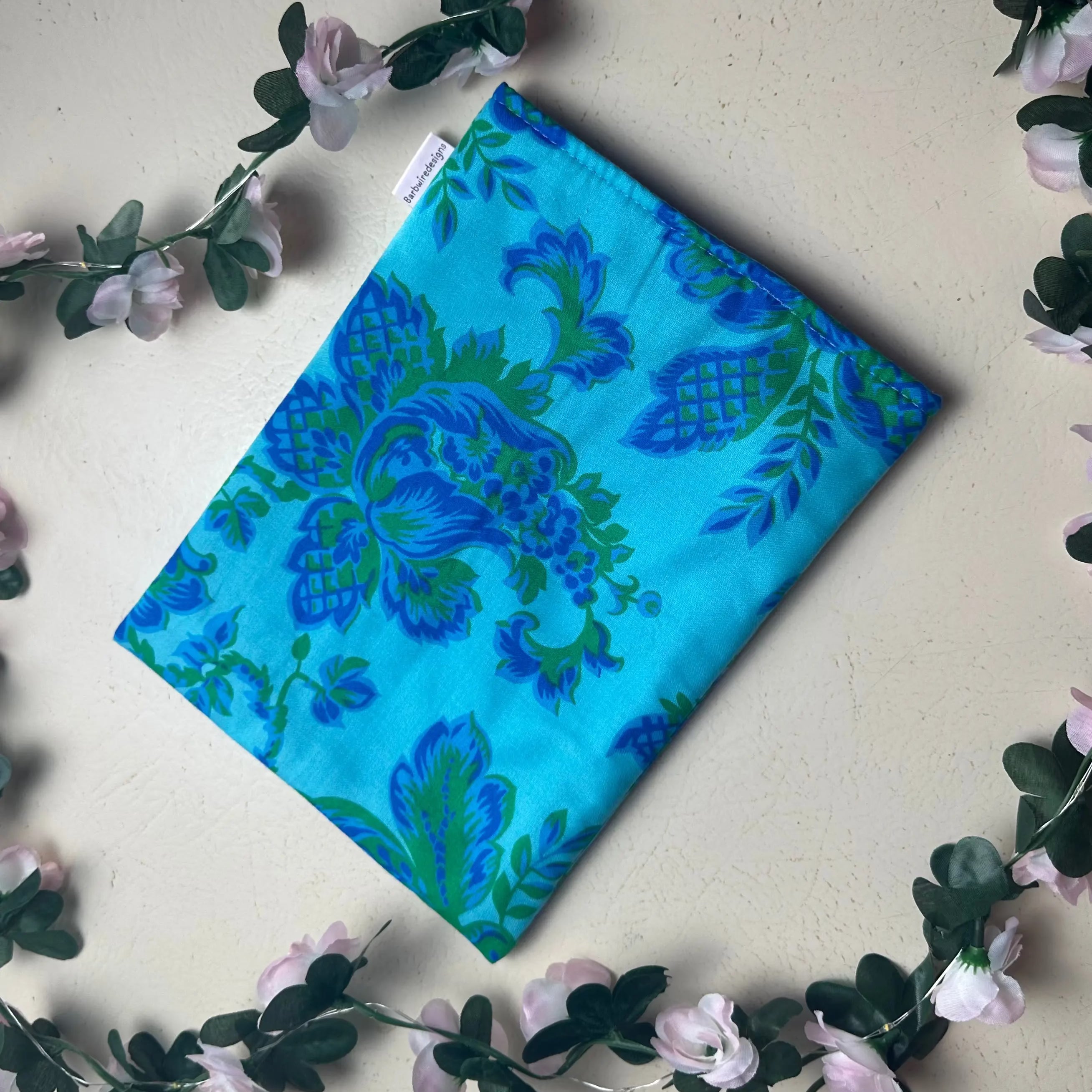 Sarah Handmade Colourful Book Sleeve Slip Cover Barb Wire Designs