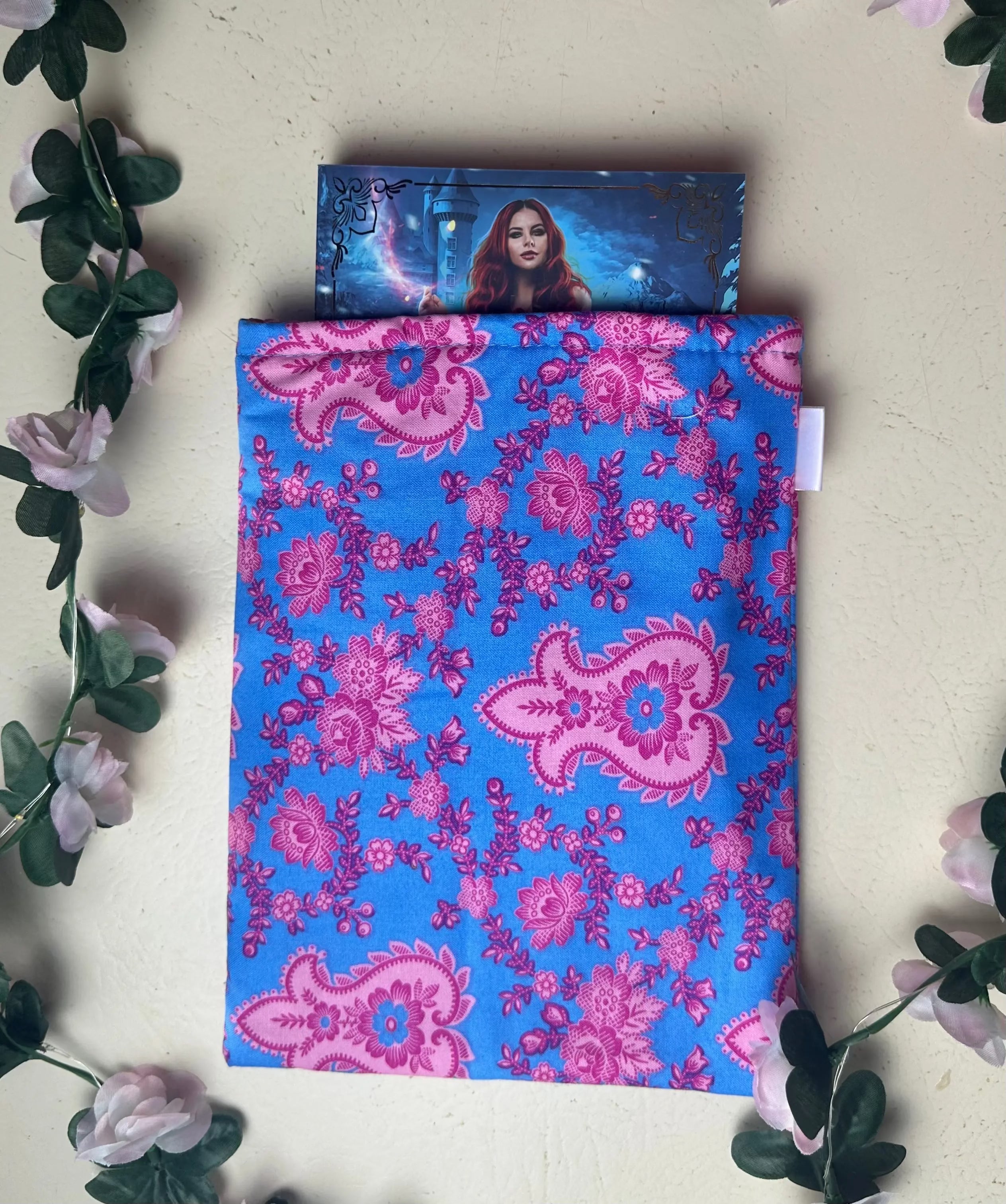 Sweet Cheeks Handmade Colourful Book Sleeve Slip Cover Barb Wire Designs